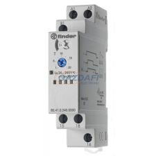 Finder 80.41.0.240.0000.T Ejtéskésleltetésű időrelé 16A villanyszerelés