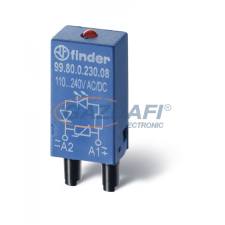 Finder 99.80.0.024.08 Dugaszolható modul villanyszerelés