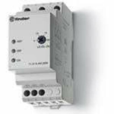Finder Feszültség felügyeleti relé, 1 fázis villanyszerelés