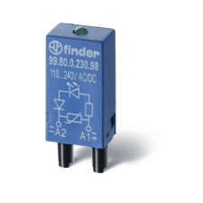 Finder-Hungary Kereskedelmi Kft. FINDER 99.80.0.230.98 dugaszolható modul villanyszerelés