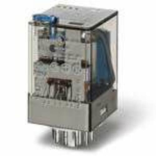 Finder Ipari relé, 3 váltóérintkező, 10A, 220 V villanyszerelés