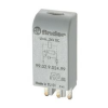 Finder Túlfeszültségvédő modul varisztor 6-24VAC 6-24VDC AC/DC LED 99.02.0.024.98 FINDER - 9902002498