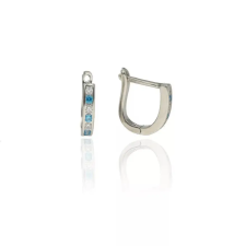 Fine Silver AG121251 - Ezüst francia záras női fülbevaló pár fülbevaló