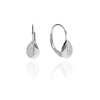 Fine Silver AG121260 -Ezüst hagyományos záras beakasztós női fülbevaló pár