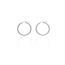 Fine Silver AG121509 - Ezüst karika fülbevaló pár fülbevaló
