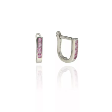 Fine Silver AG122926 - Ezüst francia záras női fülbevaló pár fülbevaló