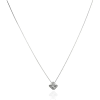 Fine Silver AG122962 - Ezüst nyaklánc köves medállal Hossz: 42 - 45 cm