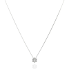 Fine Silver AG123087 - Ezüst nyaklánc medállal Hossz: 42 - 45 cm