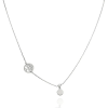 Fine Silver AG123416 - Ezüst nyaklánc medállal Hossz: 42 - 45 cm