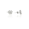 Fine Silver AG123505 - Ezüst beszúrós fülbevaló