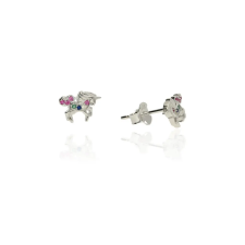 Fine Silver AG123527 - Ezüst beszúrós fülbevaló fülbevaló