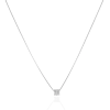 Fine Silver AG124275 - Ezüst nyaklánc medállal Hossz: 42 - 45 cm