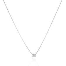Fine Silver AG124275 - Ezüst nyaklánc medállal Hossz: 42 - 45 cm nyaklánc