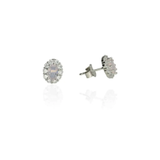 Fine Silver AG124541 - Ezüst beszúrós fülbevaló fülbevaló