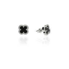 Fine Silver AG124546 - Ezüst beszúrós fülbevaló fülbevaló