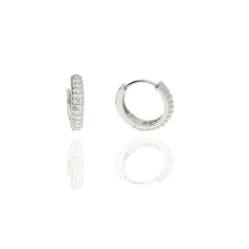 Fine Silver AG124559 - Ezüst bepattintós női fülbevaló pár fülbevaló