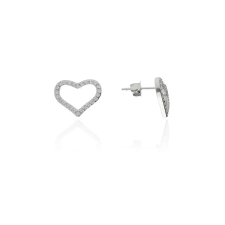 Fine Silver AG124702 - Ezüst beszúrós fülbevaló fülbevaló