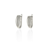 Fine Silver AG125193 - Ezüst francia záras női fülbevaló pár