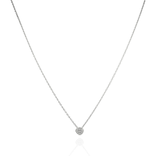 Fine Silver - Ezüst nyaklánc medállal Hossz: 42 - 45 cm nyaklánc