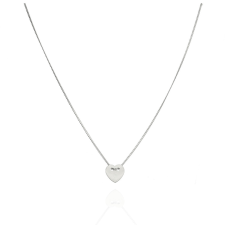 Fine Silver - Ezüst nyaklánc medállal Hossz: 42 - 45 cm nyaklánc