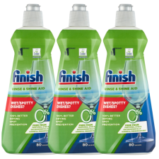 Finish 0% gépi Öblítő 3x400ml tisztító- és takarítószer, higiénia