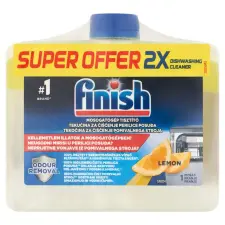 Finish Mosogatógép tisztító citrom illattal 500ml + Ajándék mintatermék tisztító- és takarítószer, higiénia