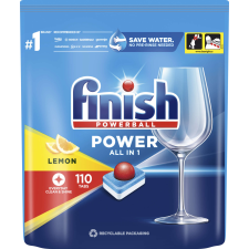Finish Power All in 1 Lemon Mosogatógép tabletta 110db tisztító- és takarítószer, higiénia