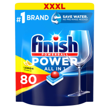 Finish Power All in 1 Lemon Mosogatógép tabletta 80db tisztító- és takarítószer, higiénia