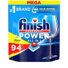 Finish Power All in 1 Max 94 db-os lemon mosogatótabletta (FAIOMGT94L)