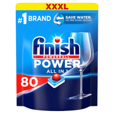 Finish Power All in 1 Regular mosogatógép tabletta 80 db tisztító- és takarítószer, higiénia