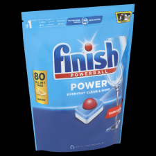 Finish Powerball Power All in 1 Citrom mosogatógép tabletta 80 db tisztító- és takarítószer, higiénia