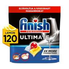 Finish Powerball Ultimate All in 1 mosogatógép-kapszula, lemon (120 db) tisztító- és takarítószer, higiénia