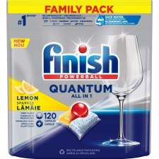 Finish Quantum All in 1 Lemon Mosogatógép kapszula 120db tisztító- és takarítószer, higiénia