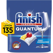 Finish Quantum All in 1 Lemon Sparkle 135 db tisztító- és takarítószer, higiénia