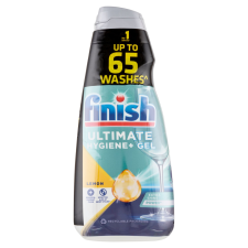 Finish Ultimate Hygiene+ Gel Citrom Gépi mosogatógél 65 mosogatás 1300ml tisztító- és takarítószer, higiénia