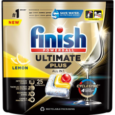 Finish Ultimate Plus All in 1 Lemon, 25 db tisztító- és takarítószer, higiénia