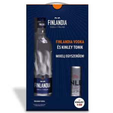 Finlandia 0,7l Vodka + 4x0,25l dobozos Kinley Tonik [40%] vodka