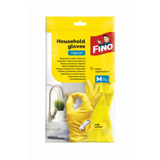 Fino Gumikesztyű, háztartási, M méret, 1 pár, FINO védőkesztyű
