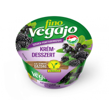  Fino Vegajó krémdesszert szeder-feketeberkenye 125 g reform élelmiszer
