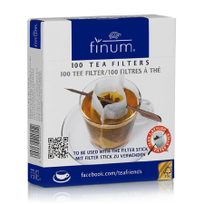finum Papír teafilter pálcikával 100db konyhai eszköz