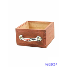  Fiók fa láda kisebb - Barnás dekorációs kellék