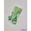  Fiola kupakkal zöld rövid pálcás 14cm 10db/cs