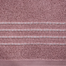  Fiore csíkos törölköző Halványlila 30x50 cm lakástextília