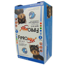FIPROMAX spot-on kutyáknak (S; 2-10 kg) (10 pipetta) élősködő elleni készítmény kutyáknak