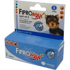 FIPROMAX spot-on kutyáknak (S; 2-10 kg) (1 pipetta) élősködő elleni készítmény kutyáknak
