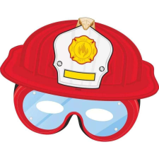  Fire Brigade, Tűzoltóság maszk, álarc jelmez