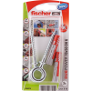 Fischer DŰBEL 10X50MM 2 DB CSAVARRAL "DUOPOWER" FISCHER