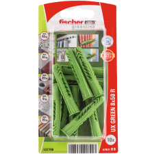 Fischer DŰBEL 8X50MM 10 DB &quot;UX GREEN&quot; FISCHER barkácsolás, csiszolás, rögzítés