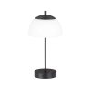 Fischer & Honsel modern asztali lámpa riva fehér fekete fhl850330