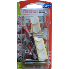 Fischer KÉT KOMPONENSŰ DŰBEL 6X30MM 12DB RB +CSAVAR +MATRICA, FISCHER DUOPOWER barkácsolás, csiszolás, rögzítés